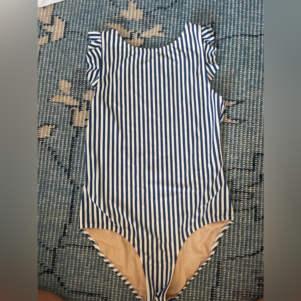 Crewcuts stripped swimsuit one piece! Size 12!